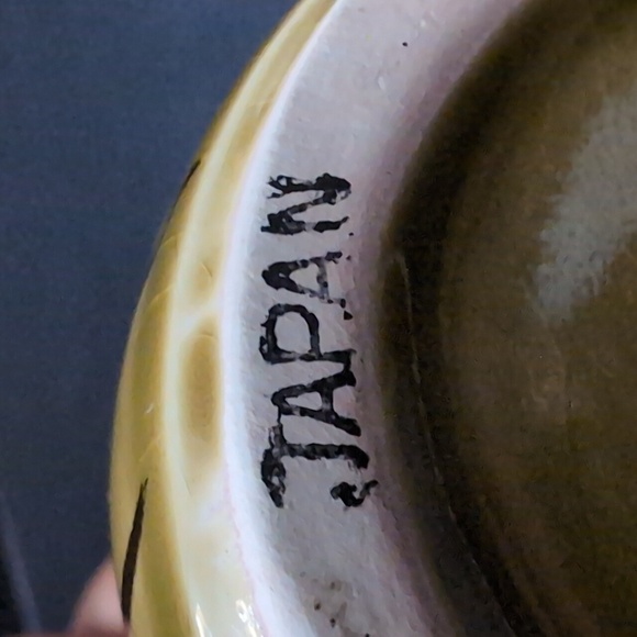 Vintage,Retro Olive Green /Brown Ceramic Salt/Pepper Shakers. - Picture 6 of 8